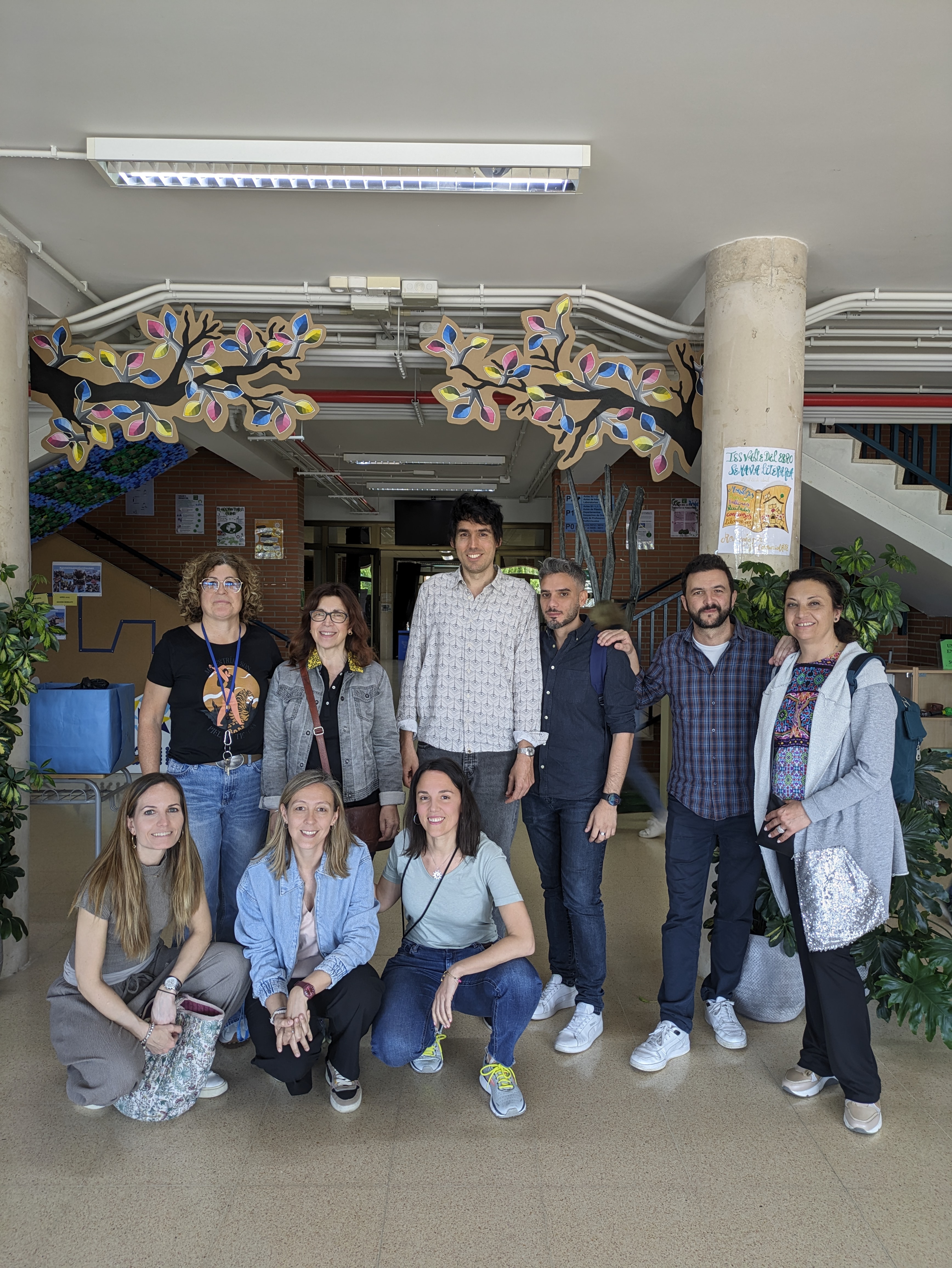 Erasmus +: nos visitan profesores italianos 🍕❤🥘