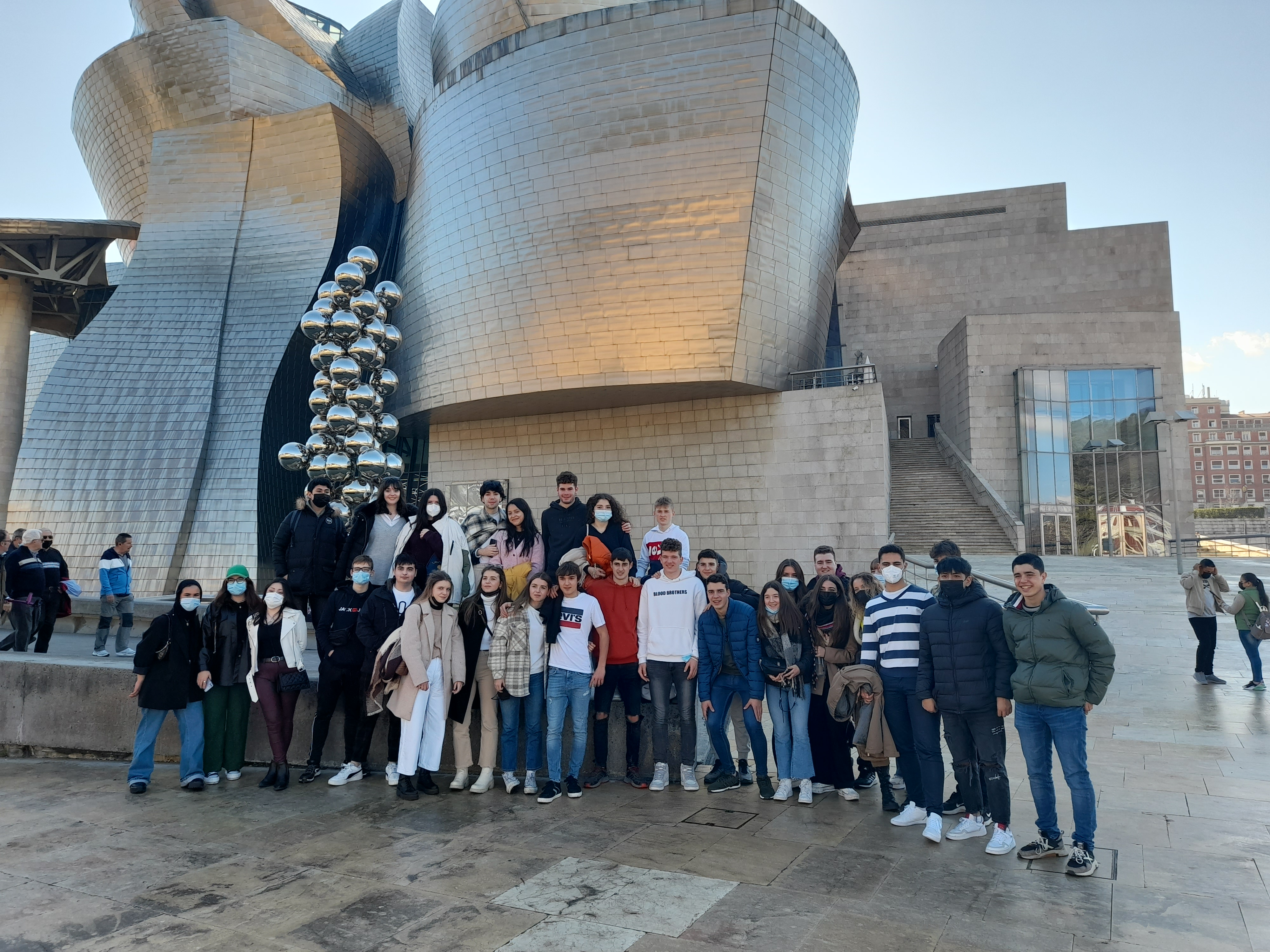 Visita a Bilbao del alumnado de 2º Bachillerato