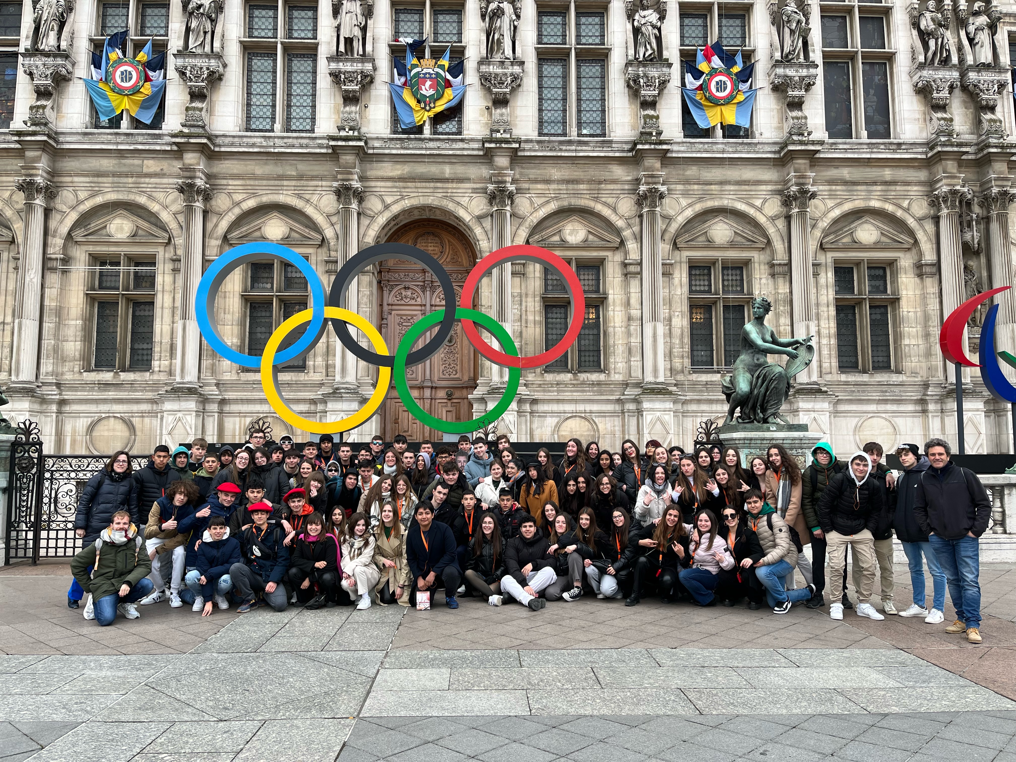 El alumnado de 4º ESO viaja a París 🥐🧡🎈